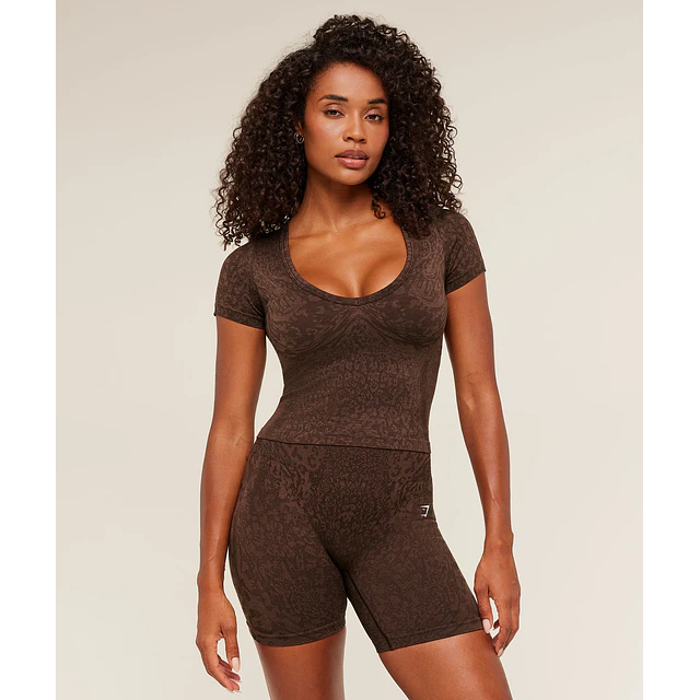 ADAPT ANIMAL X WHITNEY SHORT SLEEVE TOP