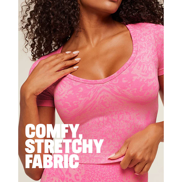 ADAPT ANIMAL X WHITNEY SHORT SLEEVE TOP