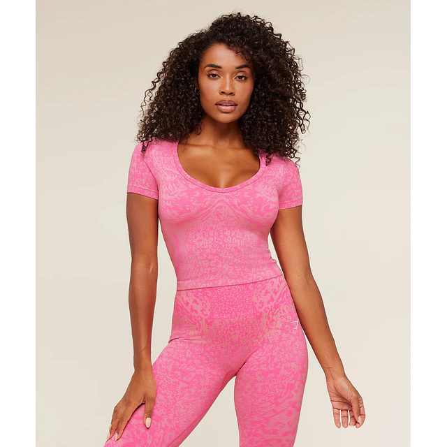 ADAPT ANIMAL X WHITNEY SHORT SLEEVE TOP