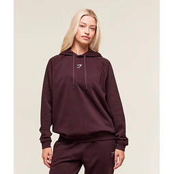 TRAINING OVERSIZED FLEECE HOODIE