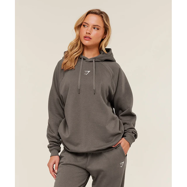 TRAINING OVERSIZED FLEECE HOODIE