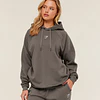 TRAINING OVERSIZED FLEECE HOODIE