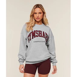 COLLEGIATE GRAPHIC CREW NECK PULLOVER