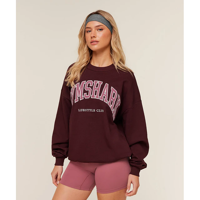 COLLEGIATE GRAPHIC CREW NECK PULLOVER