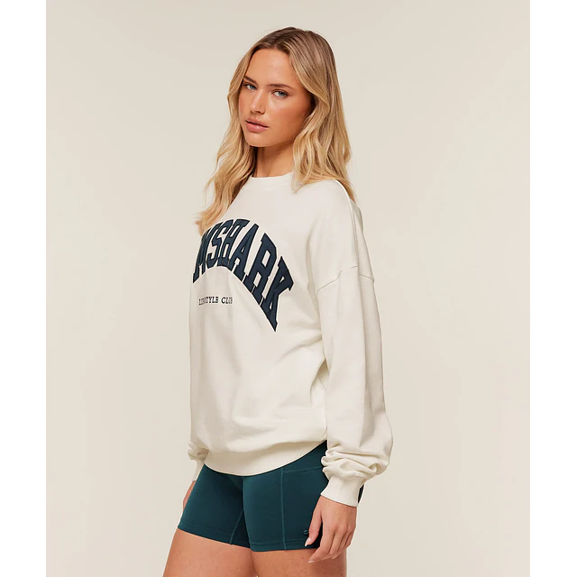 COLLEGIATE GRAPHIC CREW NECK PULLOVER