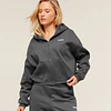 COSY LUXE ZIP THROUGH HOODIE