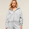 COSY LUXE ZIP THROUGH HOODIE