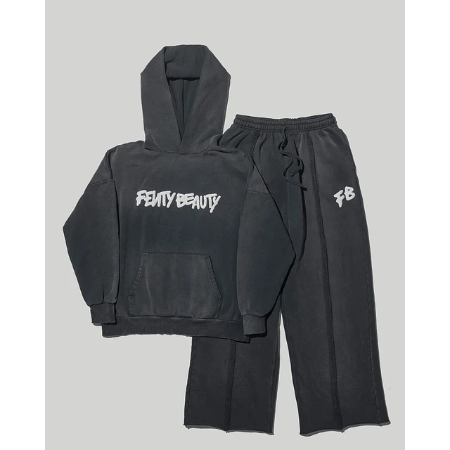 FENTY BEAUTY OVERSIZED UNISEX HOODIE AND SWEATPANT SET