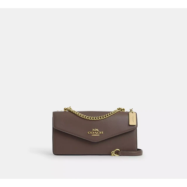 Klare Envelope Crossbody Bag In Blocked Signature Canvas