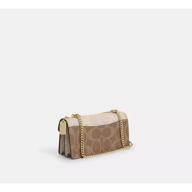 Klare Envelope Crossbody Bag In Blocked Signature Canvas