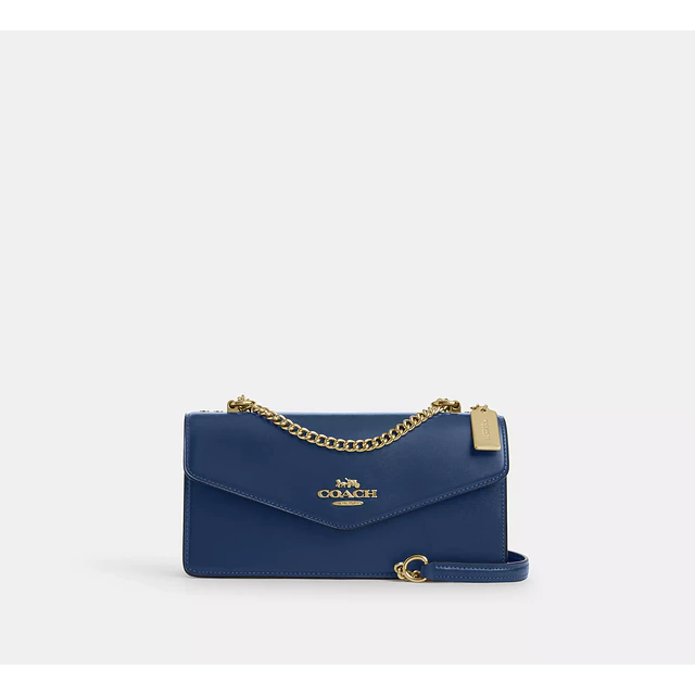 Klare Envelope Crossbody Bag In Blocked Signature Canvas