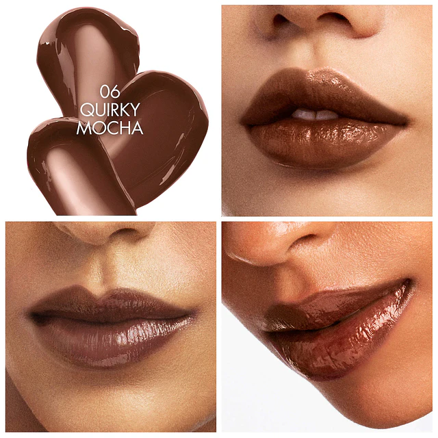 Rose Dew Lip Bite 24H Hydrating Glossy Lip Tint with Hyaluronic Acid