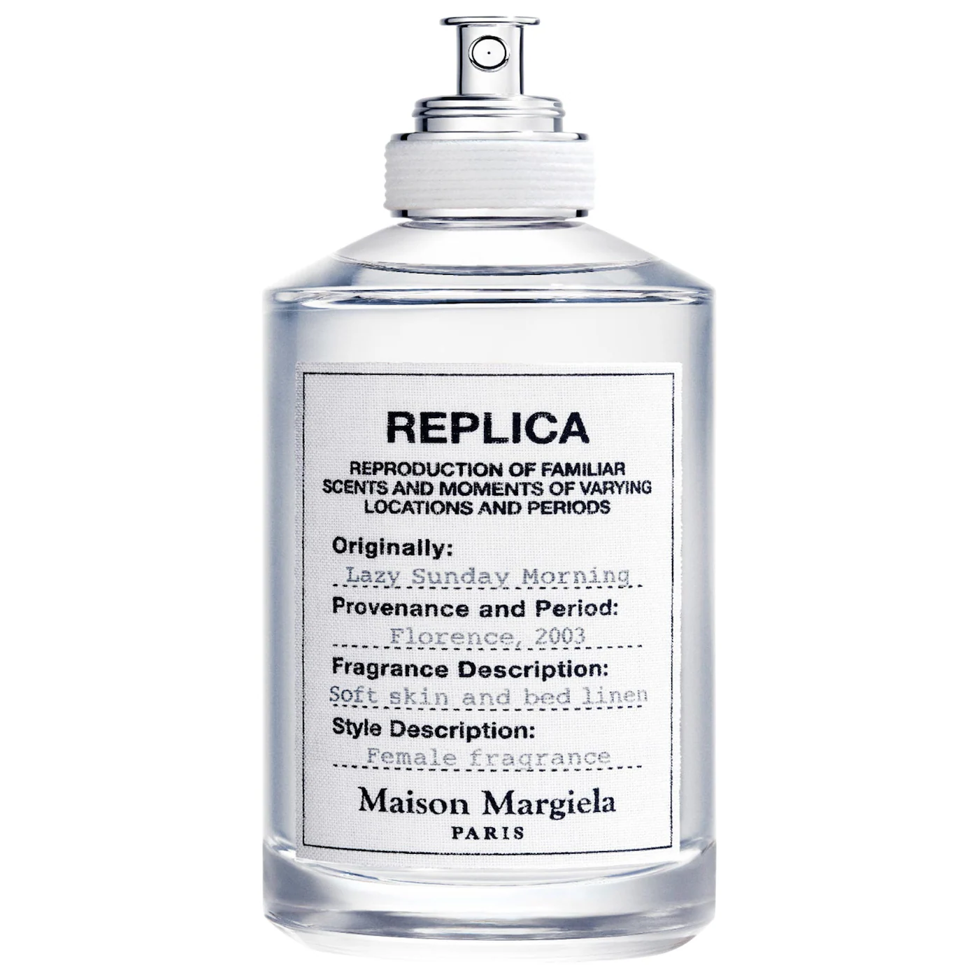 マサニイREPLICA Lazy Sunday Morning REPLICA' Lazy Sunday Morning Eau de Toilette with White Mus