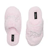 Faux Fur Closed Toe Slippers