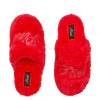 Faux Fur Closed Toe Slippers