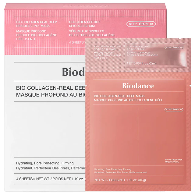Biodance Bio Collagen Real Deep Spicule 2 Step Mask 