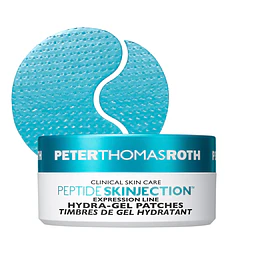 Peptide Skinjection™ Hydra-Gel Face and Eye Mask Patches for Expression Lines