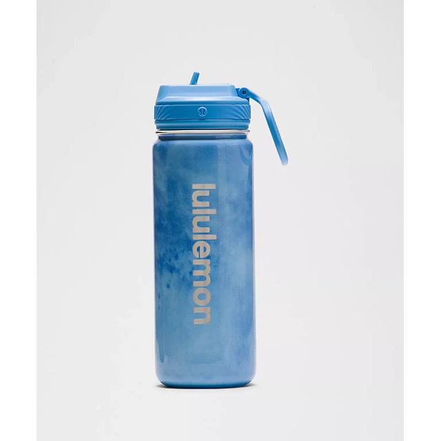 Back to Life Sport Bottle 18oz Straw Lid Print