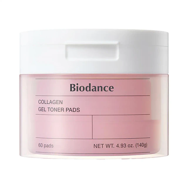 Collagen Gel Toner Pads for Pore Minimizing & Firming Care
