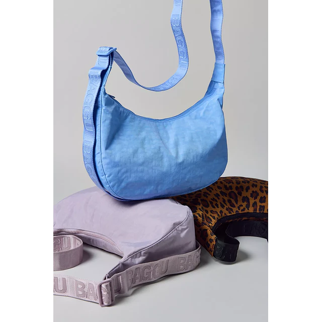 Medium Nylon Crescent Bag