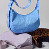 Medium Nylon Crescent Bag