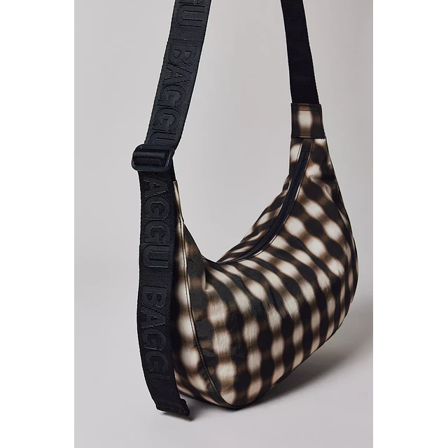 Medium Nylon Crescent Bag