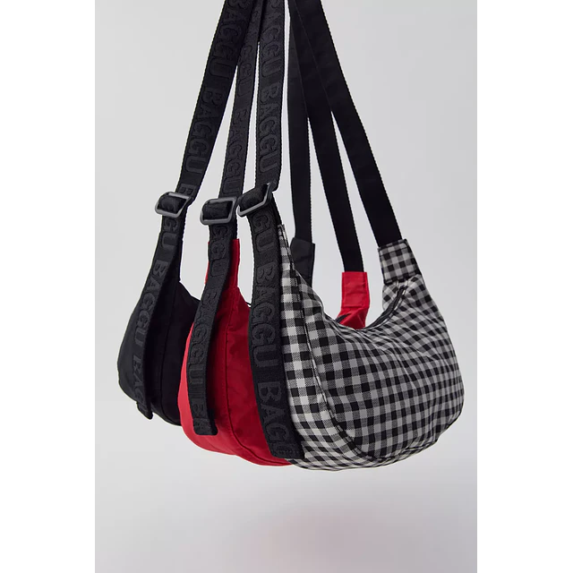 Small Nylon Crescent Bag