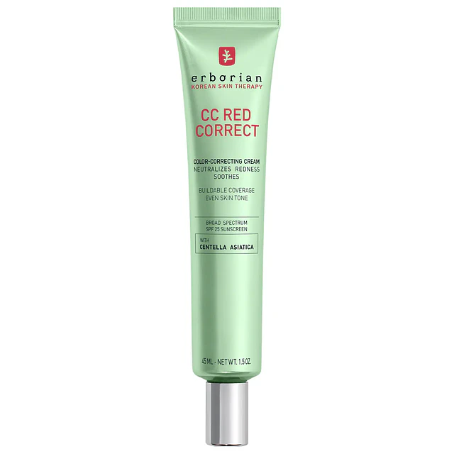 CC Red Correct Green Color-Corrector SPF 25 to Cover Redness