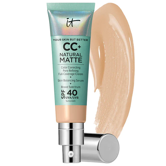 CC+ Cream Natural Matte Foundation with SPF 40 Light
