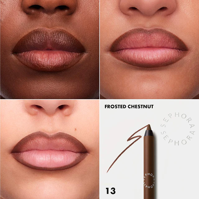 Colorful 8HR Longwear Transferproof Lip Liner 13 Frosted Chestnut 