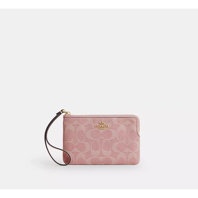 Corner Zip Wristlet