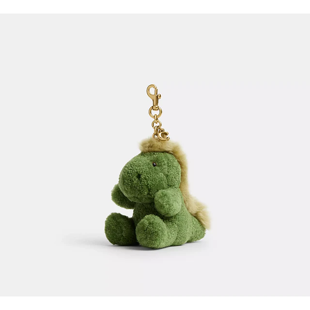 Floppy Bag Charm In Shearling