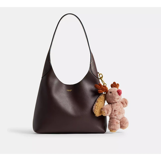 Floppy Bag Charm In Shearling