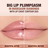 Big Lip Plumpgasm Plumping Lip Gloss Nudegasm Diamonds 