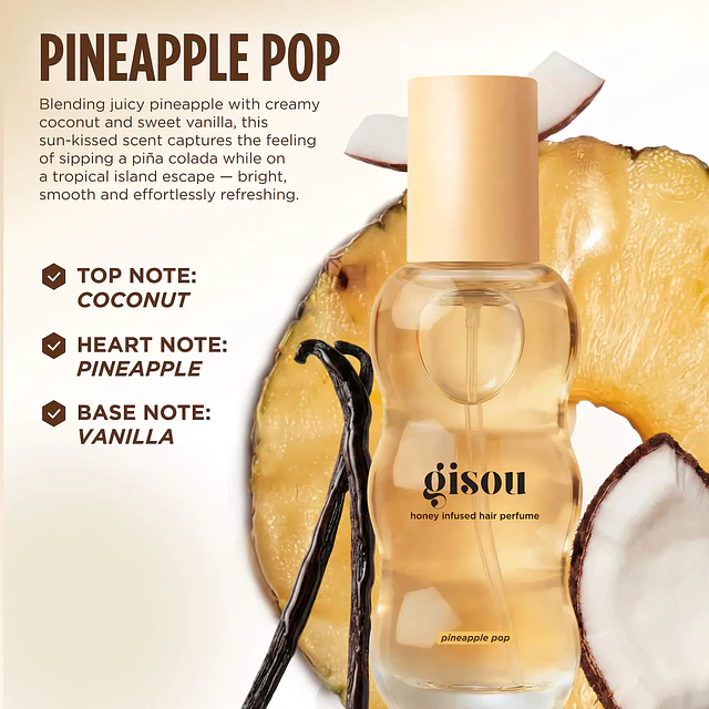 Mini Pineapple Honey Infused Hair Perfume
