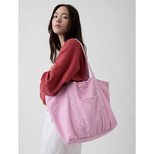 Gap Logo Tote Bag Primrose pink