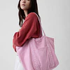 Gap Logo Tote Bag Primrose pink