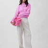 Gap Logo Tote Bag Neon Pink Glow