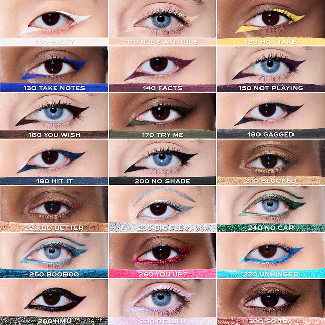 Drawn This Way Long-Wear Waterproof Gel Eyeliner Metallic