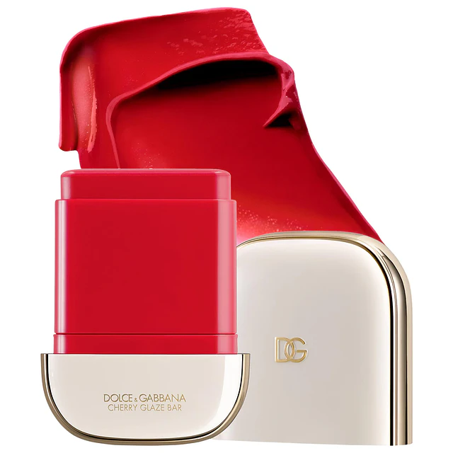 Cherry Glaze Bar 24H Lasting Glow & Waterproof Cream Blush Stick