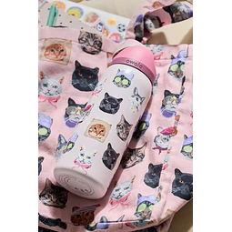 Cat Collage FreeSip 32 oz Water Bottle