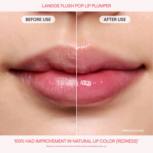 Flush Pop Plumping Peptide Lip Gloss Treatment