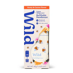Refillable Bee Case with Honey & Cactus Flower 