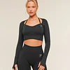 VITAL SWEETHEART NECK CROP TOP