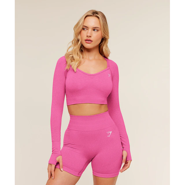 VITAL SWEETHEART NECK CROP TOP