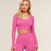 VITAL SWEETHEART NECK CROP TOP