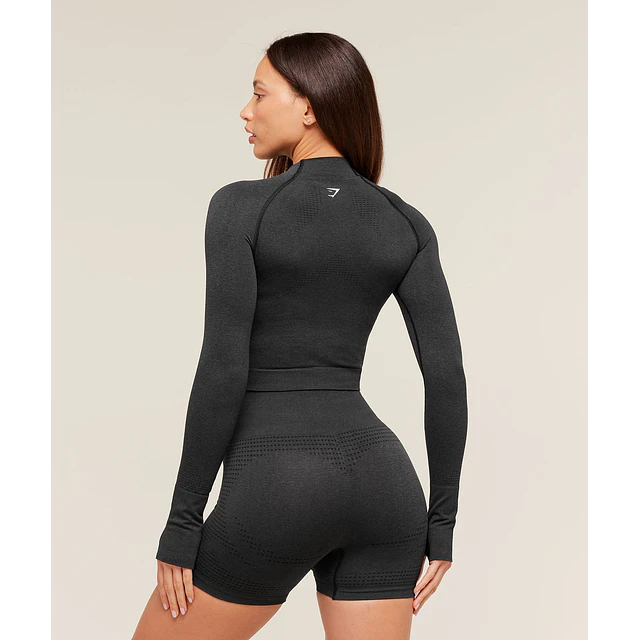 VITAL SEAMLESS MIDI ZIP 2.0 PULLOVER