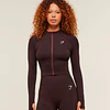 VITAL SEAMLESS MIDI ZIP 2.0 PULLOVER