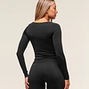  EVERYDAY SEAMLESS WIDE NECK LONG SLEEVE TOP