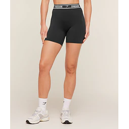 WAISTBAND LOGO SHORTS